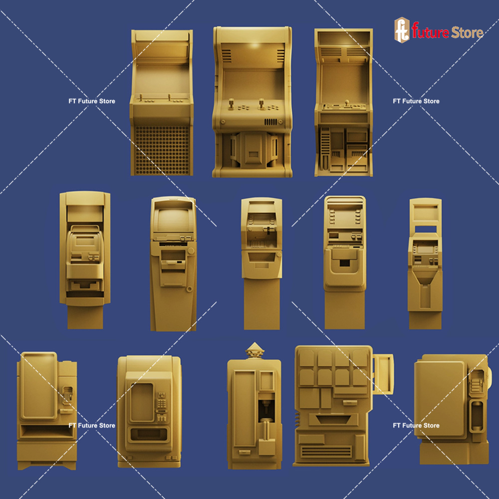 Druk 3D 1/64 Gra Arcade Automa – Arcade Toy Vending Machine recenzja i cena