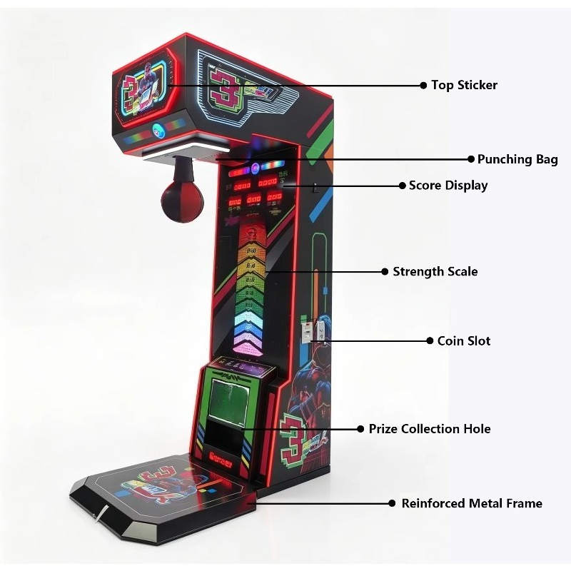Symulator boksu, elektroniczny – Arcade Games & Vending Llc recenzja i cena